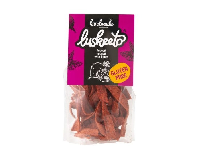 Krekry luštěninové s řepou 70g Luskeeto