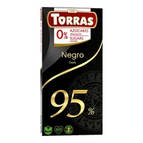 Tmavá čokoláda 95% kakaa 75g Torras