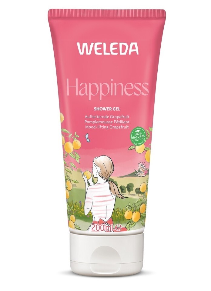 Sprchový gel Happiness grepový 200ml Weleda