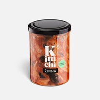 Kimchi s medvědím česnekem velmi pálivý 400g Živina