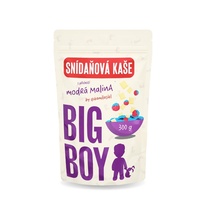 Snídaňová kaše s příchutí modrá malina 300g Big Boy