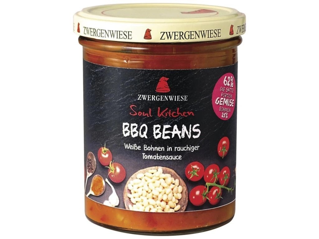 BIO BBQ omáčka s fazolemi 370g ZwergenWiese