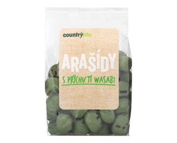 Wasabi arašídy  100g Country Life