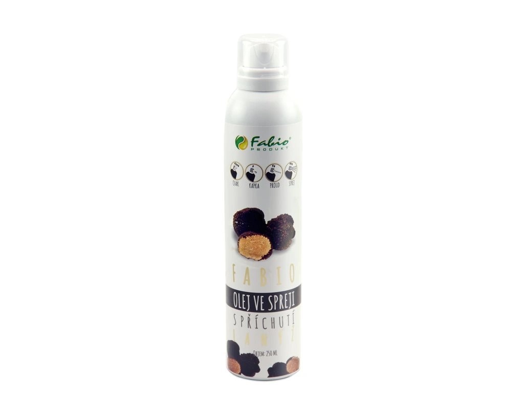 Řepkový olej ve spreji s  příchutí LANÝŽ 250ml FABIOprodukt