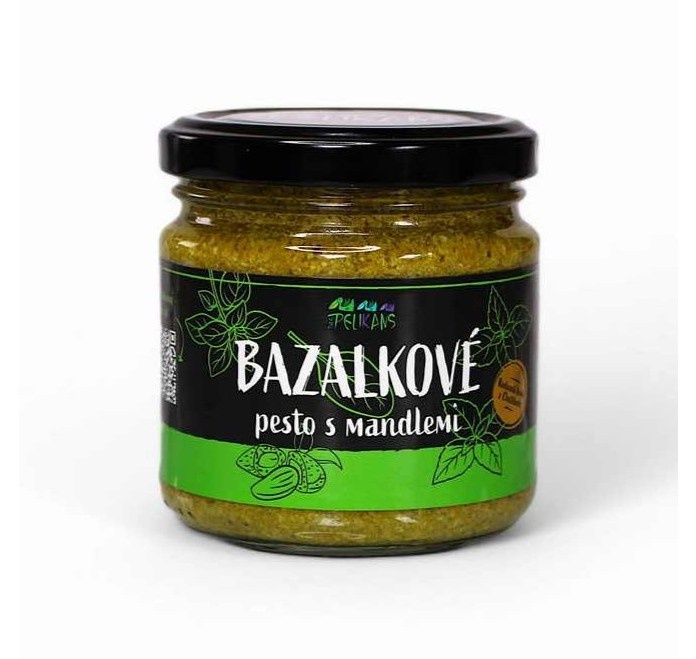 Pesto bazalka/mandle 170g Pelikans