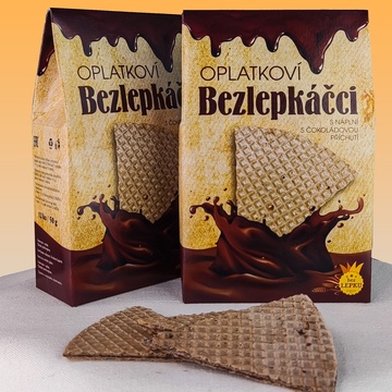 Oplatkoví Bezlepkáčci ČOKO 50g 