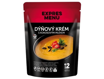 Dýňový krém s kokosovým mlékem 600g Expres Menu