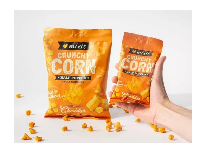 Crunchy CORN cheddar 175g Mixit