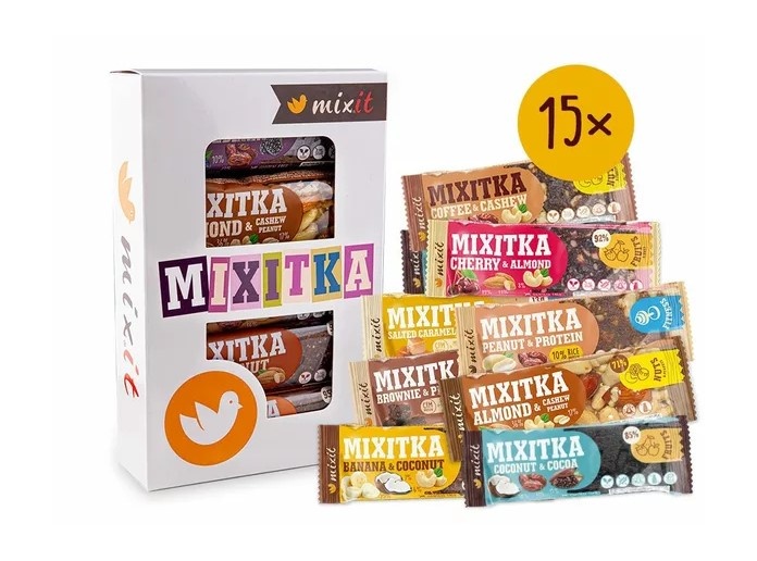 Dárková krabička tyčinek Mixitek 664g Mixit