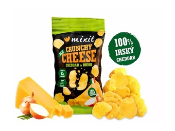 MIXIT Křupavý sýr do kapsy – Irský cheddar & cibule 20g