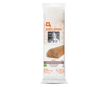  GIROLOMONI Špagety celozrnné semolinové 500 g BIO
