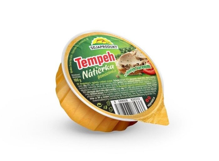 Sojaprodukt Tempeh pomazánka  se zeleným pepřem 100g