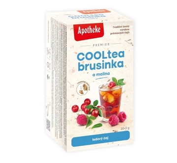 Apotheke COOLtea Brusinka a malina 40g
