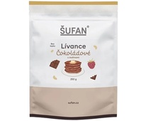 ŠUFAN Lívance čokoládové s malinami 250g bezlepkové