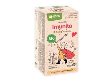 Apotheke Dětský BIO čaj IMUNITA s rakytníkem 30g