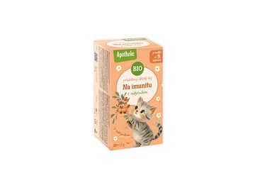 Apotheke Bio pohádkový dětský čaj NA IMUNITU s rakytníkem 30g 