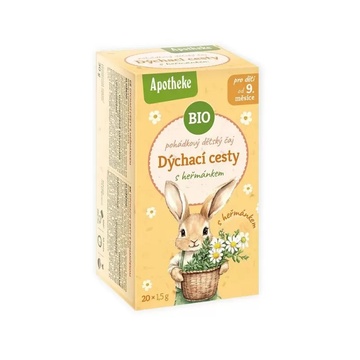 Apotheke Bio pohádkový dětský čaj Dýchací cesty s heřmánkem 30g