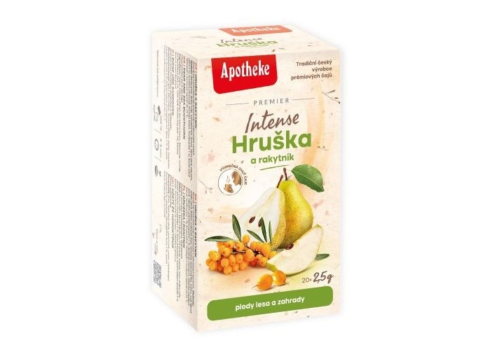 Apotheke Čaj premier Intense HRUŠKA a RAKYTNÍK 50g