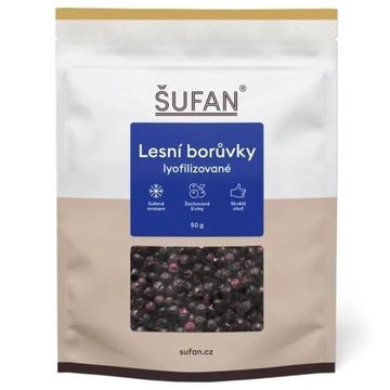 ŠUFAN Borůvky lesní lyofilizované 50g