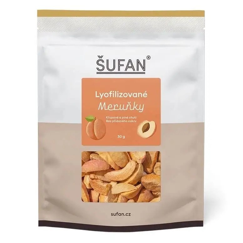 ŠUFAN Lyofilizované meruňky 30g