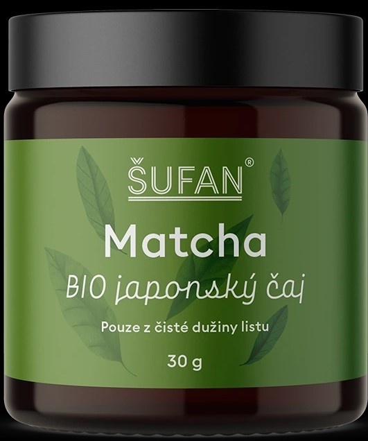 ŠUFAN Matcha čaj BIO 30g prášek