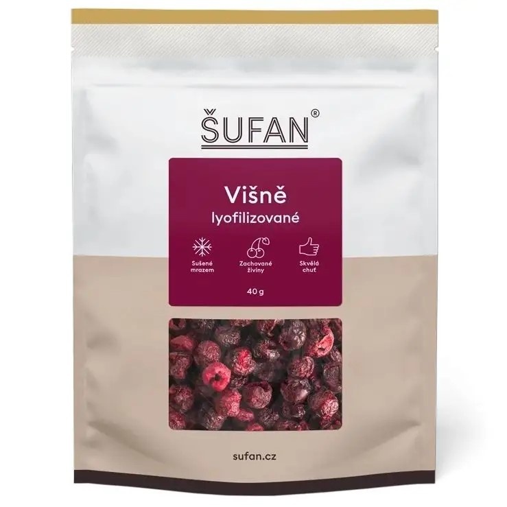 ŠUFAN Višně lyofilizované 40g