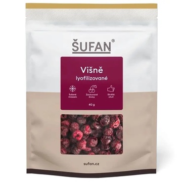 ŠUFAN Višně lyofilizované 40g