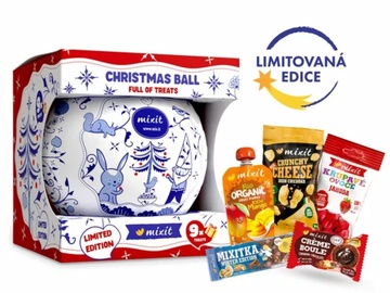 Vánoční koule plná dobrot 353 g Mixit 