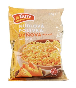 Instantní nudlová polévka s dýňovou příchutí 67g