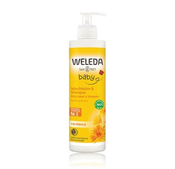 WELEDA Měsíčkový mycí krém a šampon 400ml s pumpičkou