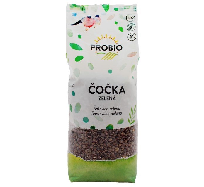 PROBIO Čočka zelená 500 g BIO 