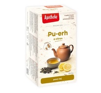 Apotheke Čaj Pu-erh a citron 40g porcovaný