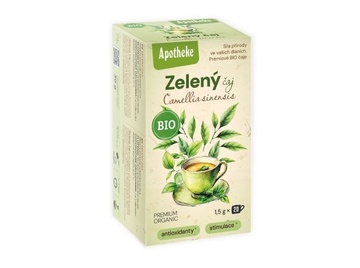 Apotheke Zelený čaj Camellia Sinensis 30g BIO porc.