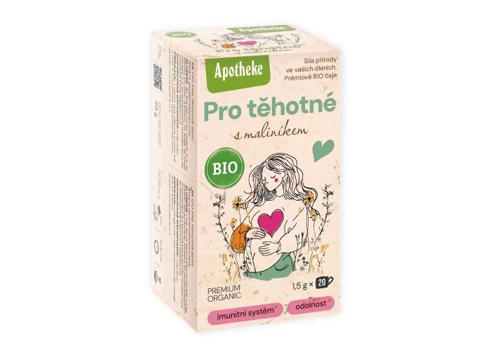 Apotheke Čaj pro těhotné s maliníkem 30g porc. BIO