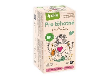 Apotheke Čaj pro těhotné s maliníkem 30g porc. BIO