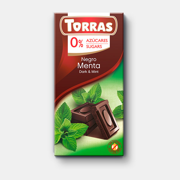 Dia čokoláda s mátou Torras 75 g
