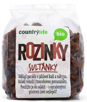 BIO rozinky sultánky 500 g Country Life