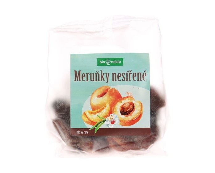BIO Meruňky sušené nesířené 150 g Bio Nebio