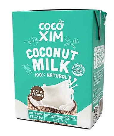 Kokosové mléko na vaření Cocoxim 200 ml 
