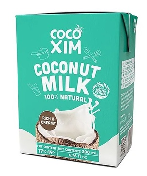 Kokosové mléko na vaření Cocoxim 200 ml 