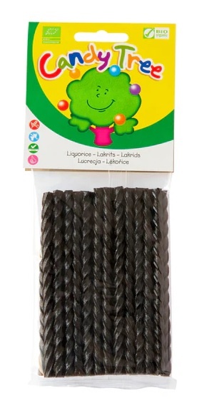 BIO tyčinky s příchutí lékořice bezlepkové 100 g Candy Tree