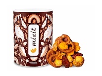 Mixit Crunchy mix - Sýr, oříšky, preclíky s medem a chilli 230g v tubusu