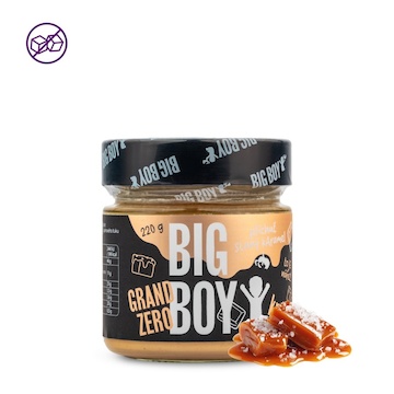 BigBoy Grand Zero Arašídový krém se slaným karamelem 220g