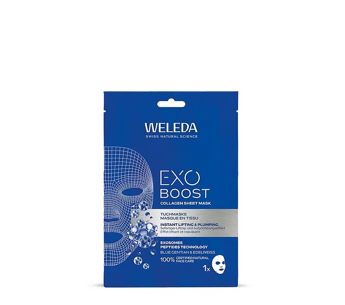 Weleda Exo Boost kolagenová maska hořec 20ml