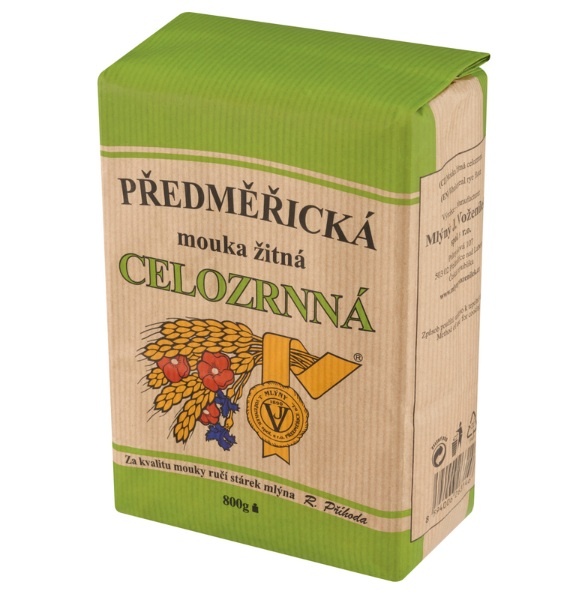 Předměřická mouka žitná celozrnná 800 g