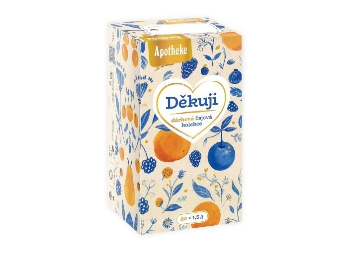 Apotheke Dárková čajová kolekce DĚKUJI 45g