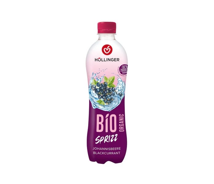 Hollinger Limonáda černý rybíz 500ml sprizz BIO