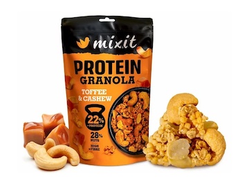MIXIT Protein granola toffee/kešu 350g