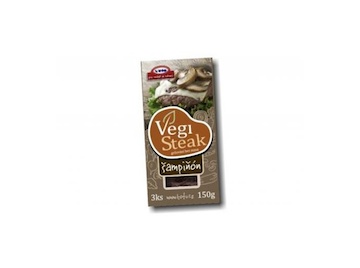 VETO ECO VegiSteak Šampiňón 150g - CHLAZENÝ produkt - pouze pro osobní odběr