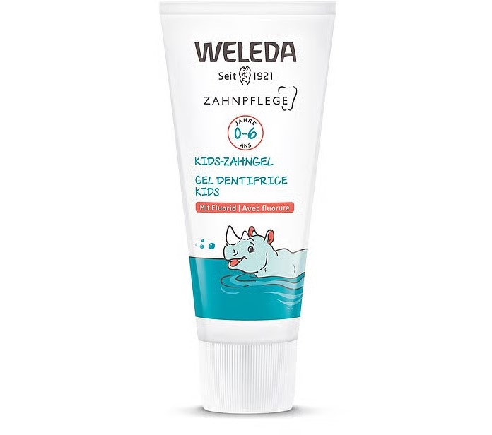 BIO Dětský zubní gel s fluoridem 0-6 let 50ml WELEDA